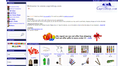 Desktop Screenshot of caprishop.com